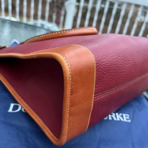 🥵 VERY RARE 🔥 VINTAGE DOONEY AND BOURKE AWL GLADSTONE SHOPPING BAG - Picture 8 of 14